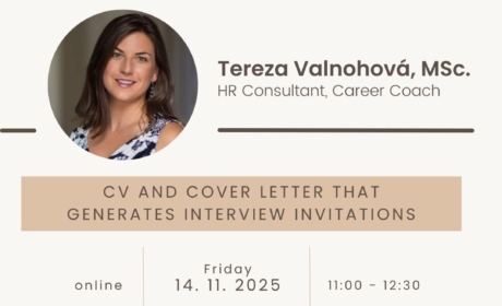 Career workshop: CV and Cover letter that generates interview invitations – 14. 11. 2025