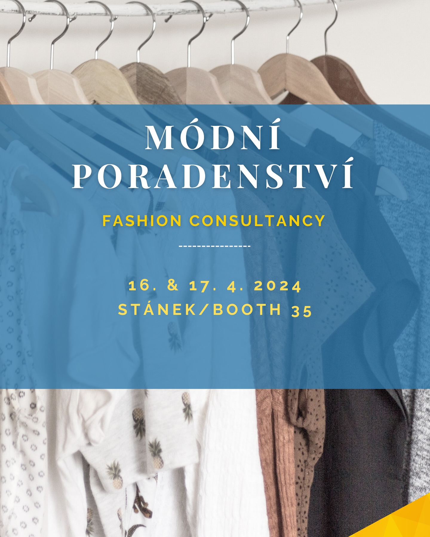 👔✨ Chcete udělat skvělý první dojem na pracovním pohovoru? Nechte si poradit s výběrem outfitu! 💼👗 
Přijďte na naše módní poradenství na Veletrhu ŠANCE, které pro Vás pořádáme ZDARMA v rámci spolupráce s Personal Styling:
📅 Úterý 16. 4. 2024 - Stánek č. 36
📅 Středa 17. 4. 2024 - Stánek č. 36
Naučte se vybrat ty správné barvy a vytvořte si styl, ve kterém se budete cítit sebejistě! 💫 

🇬🇧 EN
👔✨ Want to make a great first impression at a job interview? Let us help you with your outfit choice! 💼👗 Come to our fashion consultancy at the Job Fair ŠANCE, which we organize for you for FREE in cooperation with Personal Styling:
📅 Tuesday, April 16, 2024 - Booth No. 36
📅 Wednesday 17 April 2024 - Booth No. 36
Learn how to choose the right colours and create a style that makes you feel confident! 💫