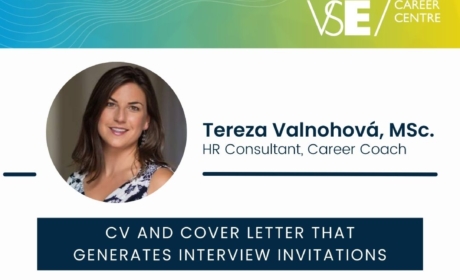 Career workshop: CV and Cover letter that generate interview invitations – 8. 4. 2026