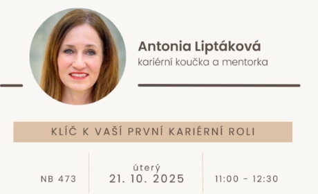 Kariérní workshop: Klíč k Vaší první kariérní roli – 21. 10. 2025