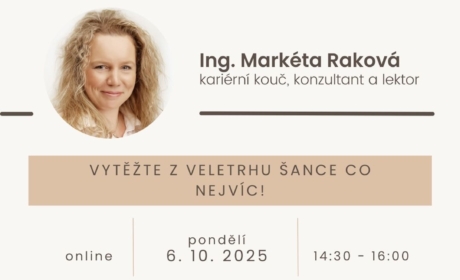 Kariérní workshop: Vytěžte z Veletrhu ŠANCE co nejvíc! – 6. 10. 2025