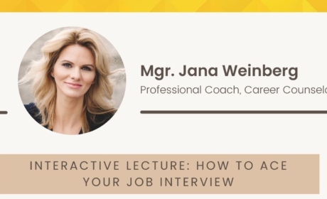 Interactive lecture: How to ace your job interview – 1. 4. 2025